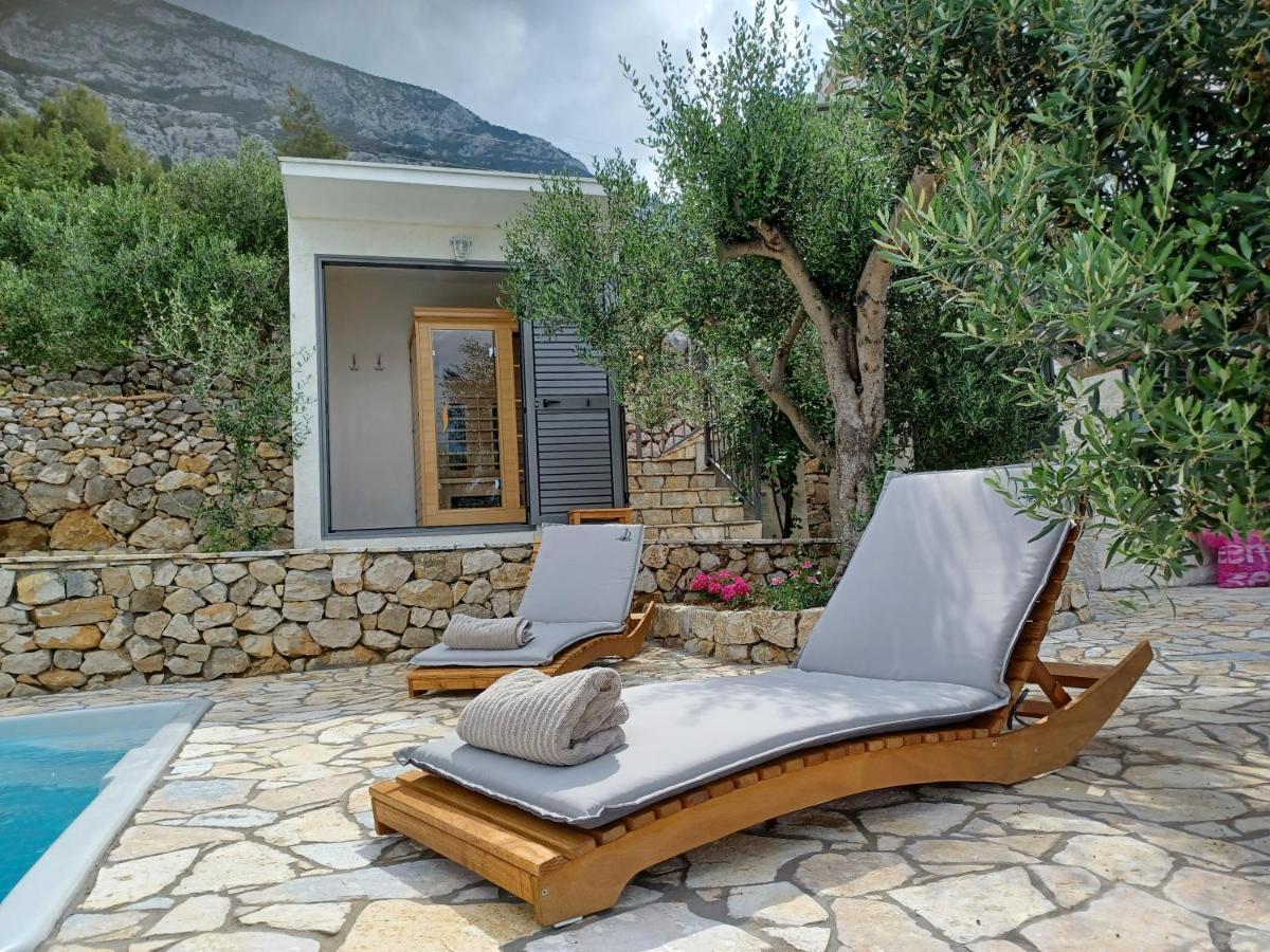Вілла Olive Stone House Макарська Екстер'єр фото